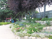 The entrance to Living Memorial Gardens is simply breathtaking.